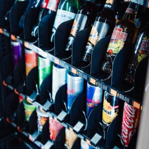 GoVend Verkaufsautomat Indoor Touchscreen – Innenansicht befüllt