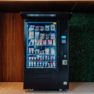 GoVend Outdoor Verkaufsautomat Tastenfeld mit Lift – Gesamtansicht